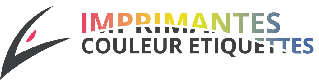 logo imprimante couleur etiquettes